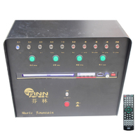 Sistema de control de programa de fuente 220V, controlador musical de fuente de agua