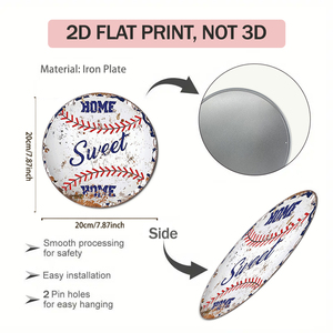 Guida alle impugnature per il lancio nel baseball, targa in metallo vintage, decorazione da parete per allenatori e giocatori - Product Image 5