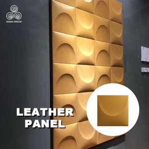 MUMU Bảng Mạch Tạo Điểm Nhấn Tường Bằng Gỗ Trang Trí Trong Nhà Độc Đáo Và Thủ Công Thiết Kế Nền Tùy Chỉnh Bằng Da 3D - Product Image 3