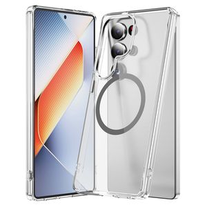<span class=keywords><strong>Funda</strong></span> magnética para celular <span class=keywords><strong>Samsung</strong></span> <span class=keywords><strong>Galaxy</strong></span> <span class=keywords><strong>Note</strong></span> <span class=keywords><strong>20</strong></span> 5G, transparente, placa compuesta de 2.0 mm de grosor + TPU, a prueba de golpes. - Product Image 1