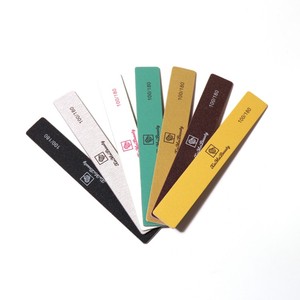 <span class=keywords><strong>Lima</strong></span> de Uñas Rectangular de Doble Cara <span class=keywords><strong>100</strong></span>/180 y 180/240 Granos, Kit Profesional de Limas de Uñas con Logotipo Personalizado - Product Image 2