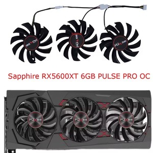 GPU VGA คูลเลอร์,พัดลมระบายความร้อนการ์ดจอ,FD7010H12S,สำหรับแซฟไฟร์ RX5600XT RX <span class=keywords><strong>5600</strong></span> <span class=keywords><strong>XT</strong></span> 5600XT 6GB PULSE PRO OC - Product Image 1