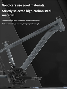 <span class=keywords><strong>Bicicleta</strong></span> de Montaña de <span class=keywords><strong>26</strong></span> Pulgadas para Adultos, 24 Velocidades, Amortiguador, Freno de Disco, <span class=keywords><strong>Bicicleta</strong></span> Todoterreno - Product Image 3