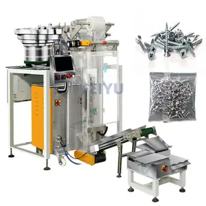 Fast and efficient automatic counting packing bolt nut washer screw packing machine