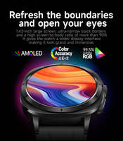 Reloj Inteligente 2025 con Nueva Apariencia, AMOLED 466*466, Compatible con Pagos NFC, Llamadas por BT, Temperatura Corporal, ET492, Relojes Inteligentes, Monitor de Actividad Física