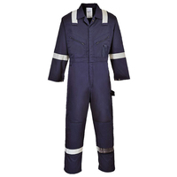 Combinaison de sécurité pour hommes à bas prix en gros Vêtements de travail ignifuges Combinaison antistatique haute visibilité Uniforme de travail