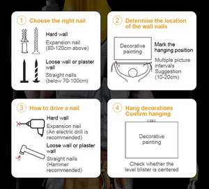Decoración Moderna para Sala de Estar, Arte de Pared con Luz LED, Impresión UV, Póster de Oso, Obra de Arte, <span class=keywords><strong>Pintura</strong></span> Decorativa de Animales en Porcelana de Cristal - Product Image 6