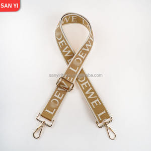<span class=keywords><strong>LO</strong></span> EWE Dames 100% Polyester Jacquard Verstelbare Schouderbanden Stijlvolle Letters Hot Selling 38mm Schouderband voor Tassen - Product Image 3