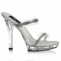 Chaussures de danse exotique pour femmes, strass, 13 cm, bout ouvert, sexy, élégantes, pour striptease, danseuses exotiques, modèles, travestis, fétichistes, chaussures de reine, podium