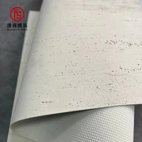 Revêtement extérieur en pierre artificielle blanche de 2,5 mm, imperméable, flexible, panneau mural en pierre, carrelage en travertin souple MCM