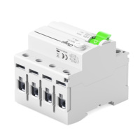 Disjoncteur différentiel de type A 6KA sur rail DIN RCCB 4P 30mA 100mA 300mA pour circuits d'appareils et panneaux de prises Chayo