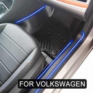 Gran oferta, accesorios interiores para automóviles, alfombrillas Tpe resistentes al desgaste para automóviles, alfombrillas para pies, alfombrillas para Volkswagen <span class=keywords><strong>Bora</strong></span> 2019-on - Product Image 2