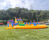Toboganes de Agua Inflables Baratos de Alibaba, Toboganes de Agua Inflables, Tobogán Inflable para Piscina