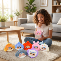 Fabricant de boîtes mystères ODM OEM Orange Fish Secret, pendentifs et jouets en peluche personnalisés en coton