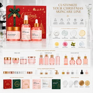 ชุดผลิตภัณฑ์บำรุงผิวหน้า K-Beauty Rose ประกอบด้วย ครีมบำรุงผิวหน้าเพื่อผิวกระจ่างใส เอสเซนส์บำรุงผิวหน้าเพื่อผิวกระชับ และโทนเนอร์เพิ่มความชุ่มชื้น 3in1 ชุดของขวัญคริสต์มาส - Product Image 2
