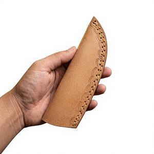 Cuchillo de hoja fija Drop Point de acero de Damasco con mango colorido, personalizable para caza, camping y supervivencia - Product Image 5