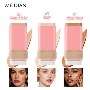 Base de Maquillaje en Barra MEIDIAN, Acabado Mate, Color Nude Natural, Resistente al Agua, Tres Tonos, Venta Directa de Fábrica - Product Image 4