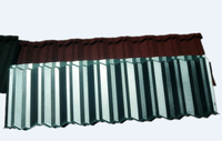 Tuile de toiture en métal revêtue de pierre légère, résistante à la chaleur, durable, imperméable et moderne pour hôtel, entrepôt, atelier - Vente directe usine