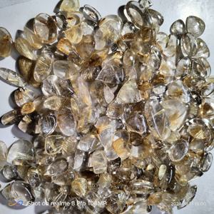 อัญมณีควอตซ์เจียระไนแบบทับทิมธรรมชาติธีมความรัก100ชิ้นอัญมณีหลวมสำหรับเครื่องประดับ & ของตกแต่งบ้านเป็นของที่ระลึกและของขวัญที่สมบูรณ์แบบ - Product Image 4