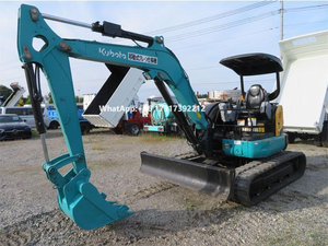 Mini-excavatrices de marque japonaise d'origine de haute qualité, d'occasion, de marque supérieure, 6 tonnes, de marque supérieure, KX40-6, mini-excavatrices sur chenilles - Product Image 6