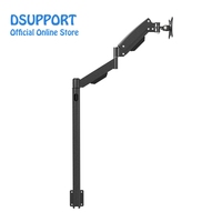 Support de sol pour écran LCD à bras long et robuste de 13 à 27 pouces, LD216B, support de télévision fixe, support d'écran d'ordinateur pour le côté du canapé