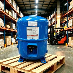 Compresseur Scroll NTZ136A4LR1A 12V pour remplacement et réparation de climatisation et de réfrigération - Product Image 1