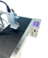 Impresoras automáticas de inyección de tinta, máquina de codificación en línea térmica integrada con codificación de transportador todo en uno con impresora de correa, 1 unidad