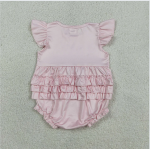 Conjunto de Ropa para Bebé Niña SR3825 con Lazos, Color Rosa - Product Image 2