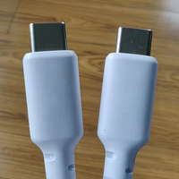 Cable USB 3.0 Tipo-C de Carga Rápida, Silicona y Cobre Puro, 30/28/26 AWG, Tipo-C a Tipo-C para Teléfonos Móviles, Cámaras, Impresoras, Computadoras