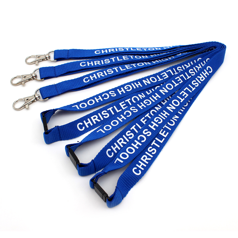 Atacado Personalizado Impresso Pescoço Strap Id Badge Titulares Cordão E Pvc Nome Cartão Poliéster Keychain Lanyard