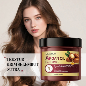 Mascarilla Capilar de Aceite de Argán Marroquí OEM, Nueva Llegada, Venta Caliente, Repara, Suaviza e Hidrata el Cabello - Product Image 4