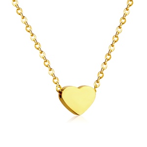 Collier pendentif tendance lune et étoile, bijoux de type breloques, collier en acier inoxydable pour filles et femmes - Product Image 2