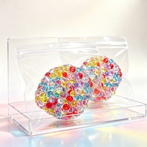 Balles anti-stress croquantes et sonores, ensemble de jouets sensoriels texturés effet slush, jouets anti-stress pour enfants et adultes, jouets sensoriels à presser - Product Image 3