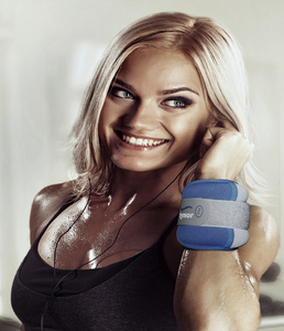 Weight Cuff Adjustable Ankle Wrist Training Weights with Strong <b>Velcro</b> <b>Strap</b> and Soft Inner Padding for Comfortable Workout - Product Image 2
