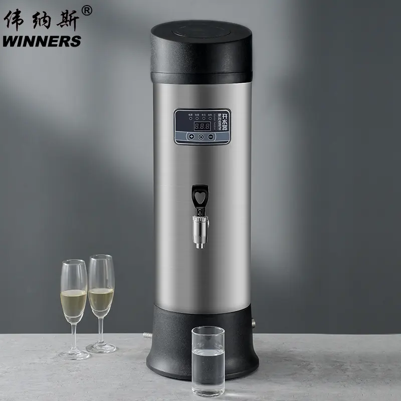 60L/H commercial step-type drinking water boiler stainless steel 10L large capacity electric water boiling machine for office