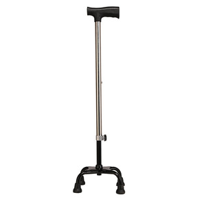 Andador de Acero Inoxidable Hengfukang 75-95cm Antideslizante de Cuatro Patas para Personas Mayores, Ligero y con Soporte - Product Image 2