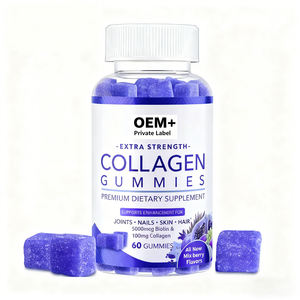 Integratore di Bellezza OEM a Base di Erbe, Caramelle Gommose al Collagene per Schiarire la Pelle, Favorire la Crescita dei Capelli e Gestire l'Energia - Product Image 1
