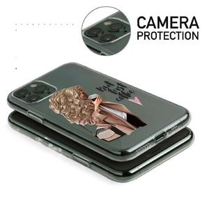 Funda de teléfono móvil con estampado a mano para chica, cubierta trasera de tacón alto, venta al por mayor - Product Image 5