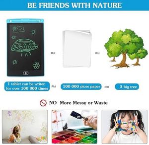 Tablette d'écriture LCD, bloc-notes numérique pour enfants, jouet pour dessiner et gribouiller - Product Image 2