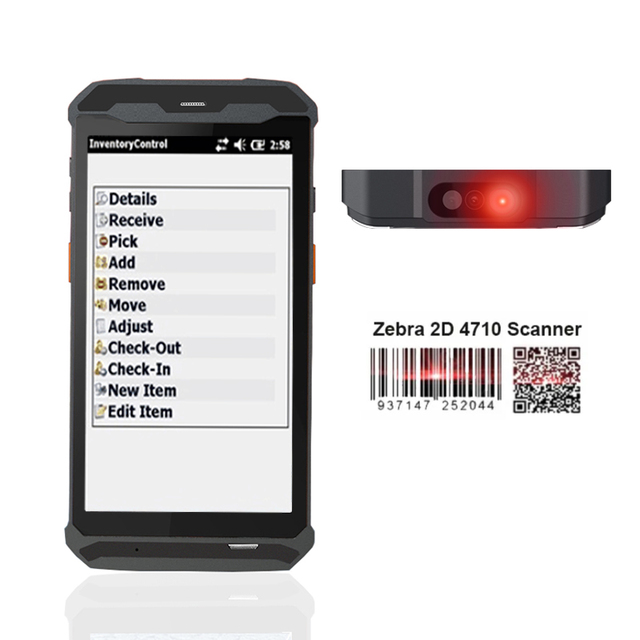 Portable Data Collector Android 13.0 4GB RAM 64GB ROM Handheld Industrial Rugged PDAs Scanner for Inventory