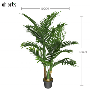 OH ARTS Nouveau design de qualité, <span class=keywords><strong>palmier</strong></span> artificiel à toucher réel, très vendu, arbre décoratif artificiel pour la maison - Product Image 2