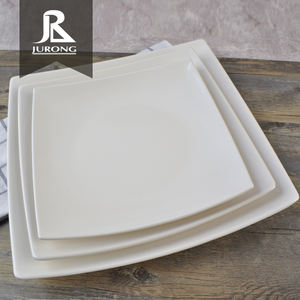 أفضل المبيعات لعام <span class=keywords><strong>2026</strong></span>: طقم أطباق بلاستيكية مربعة بيضاء من الميلامين مناسبة للمطاعم - Product Image 3