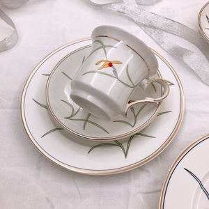 Japanese Style Ins Pastoral Phnom Penh Ceramic Coffee Cup and Saucer <b>Set</b> Afternoon <b>Tea</b> Coffee Cup Office Coffee <b>Set</b> - Product Image 5