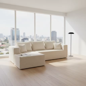 Sofás Modulares para Sala <span class=keywords><strong>de</strong></span> Estar, Modelo 2026, Venta Directa <span class=keywords><strong>de</strong></span> Fábrica, Juego <span class=keywords><strong>de</strong></span> Sofás Envasados al Vacío para Oficinas y Salas <span class=keywords><strong>de</strong></span> Estar - Product Image 3