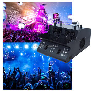 Machine à bulles de brouillard 1500W avec lumière de scène RVB 18 LED avec télécommande pour DJ Halloween Party Wedding Stage <span class=keywords><strong>Effect</strong></span> Equipment - Product Image 5