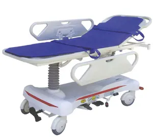 Resonancia Magnética OT habitación Manual ABS médico transferencia de pacientes Camilla carro de transferencia de la cama