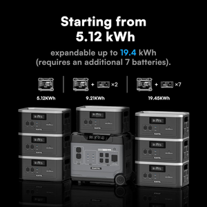 5000W Tragbare 7000W UPS Powerstation 3000W Stockage Lifepo4 Batterie Générateur Solaire Système D'énergie Portable 3600W Centrale Électrique - Product Image 3