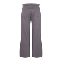 Jean en coton 100% pour homme, taille mi-haute, imprimé motif main et lettres, délavage foncé, style urbain hip-hop, micro-évasé, collection printemps