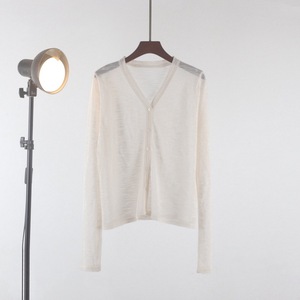 Cardigan d'été pour femmes de style français mince châle de protection solaire transparent solide petite <span class=keywords><strong>cape</strong></span> de couverture chemise de climatisation robe jumelée - Product Image 4