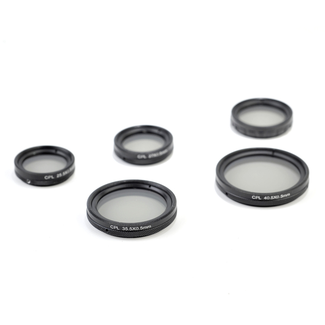 C-mount Camera Filter CPL for Machine Vision 25.5/27/30.5 /35.5/37/37.5/40.5/43 Circular Polarizing Visual Inspection Filter